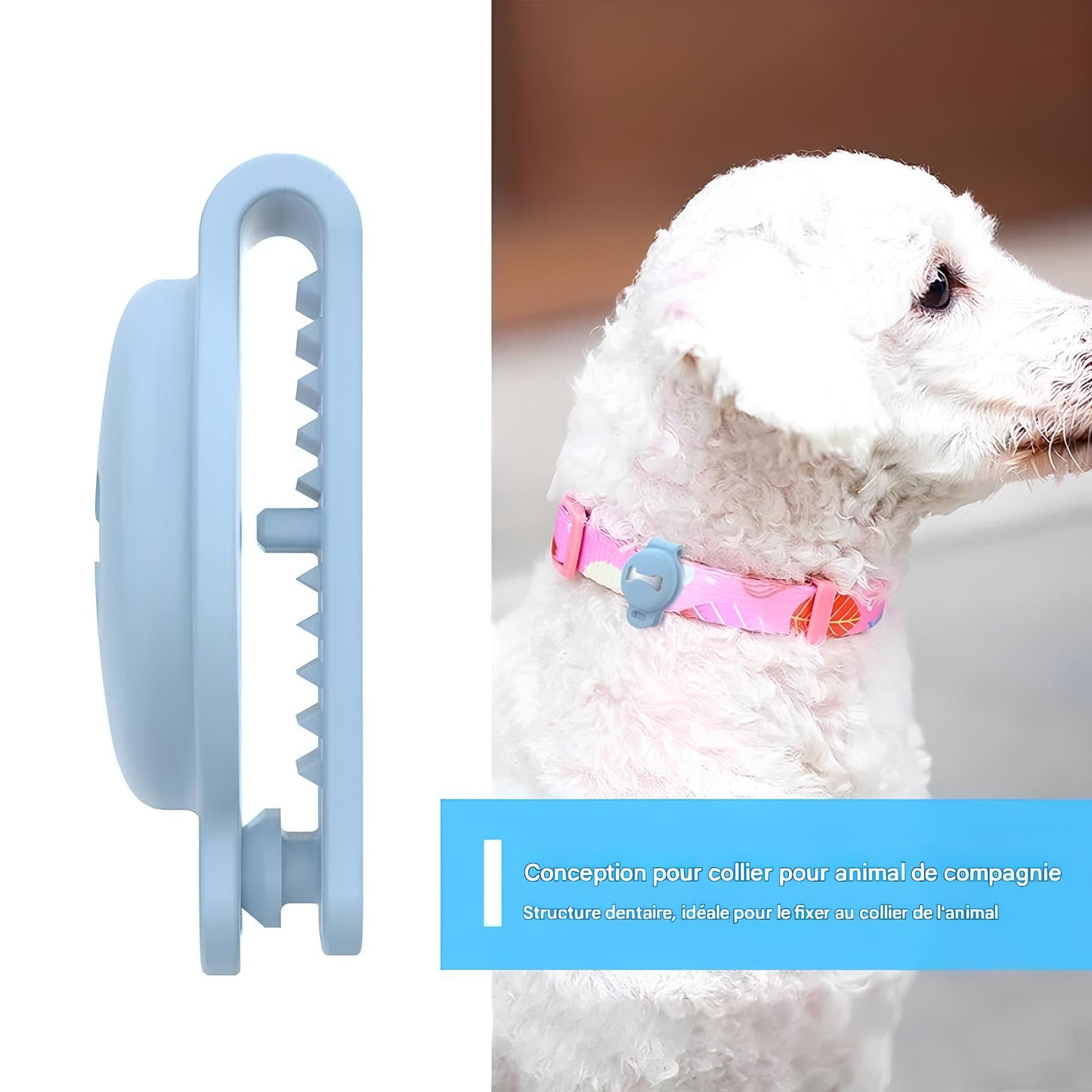 PetTrack™ - Traceur GPS intelligent pour animaux